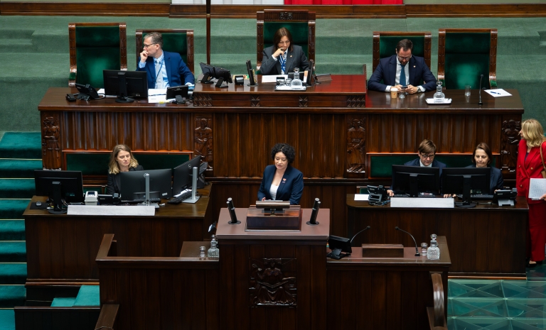 Żukowska do premiera: Zabrakło mi wizji Polski, w której wszyscy czują się równi